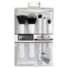 BMD-PMSET6WH - MODA® PERFECT MINERAL 6pc White Brush Kit Makeup Brushes in Retail Packaging