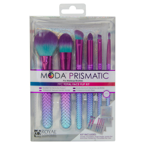 MŌDA® Posh Pastel 6pc Total Face Flip Kit – MŌDA® Brush