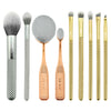 MSET-MGS1 - MODA® Metallics 10pc Deluxe Gift Kit Makeup Brushes