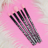 BMD-ANSET03 - MODA® Pink Leopard Eye Kit Makeup Brush