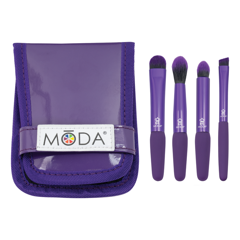 MŌDA® Minis Purple Travel Eye Kit