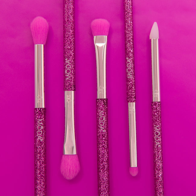 MŌDA® Neon Purple Glitter Eye Kit — detail