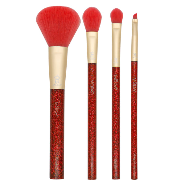 MŌDA® Season of Sparkle Red Glitter Face Kit