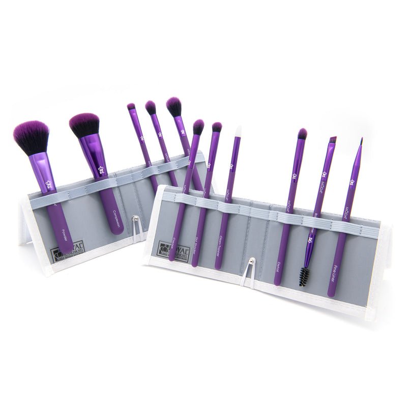 MŌDA® Originals Purple Face & Eye Flip Kit Bundle