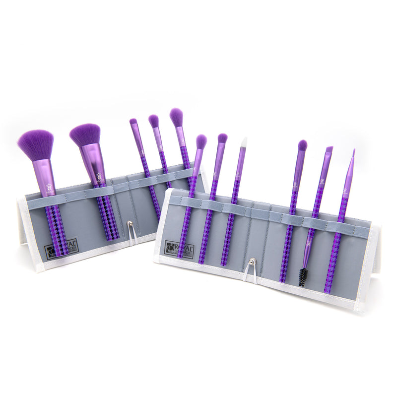 MŌDA® Keep It Classy Purple Face & Eye Flip Kit Bundle