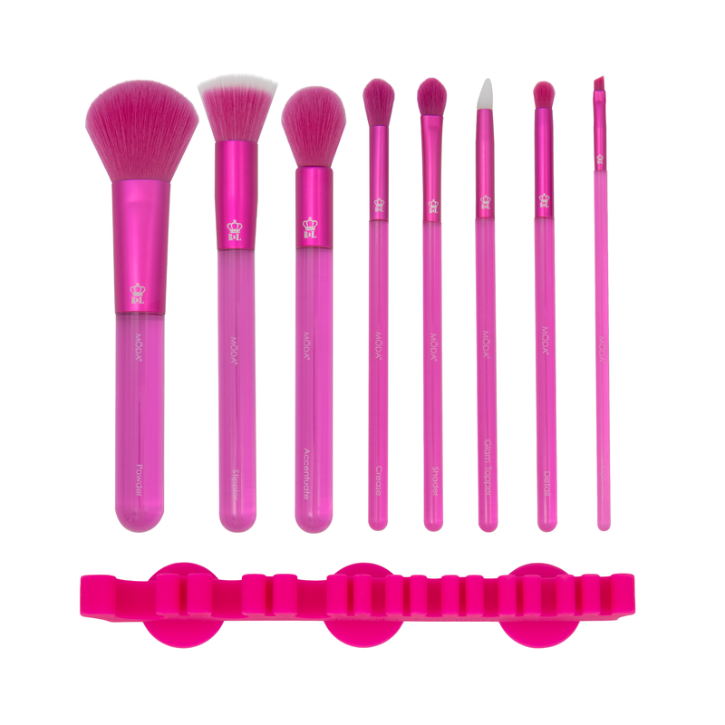 MŌDA® Brush Pink-Ception Full Face Gift Kit