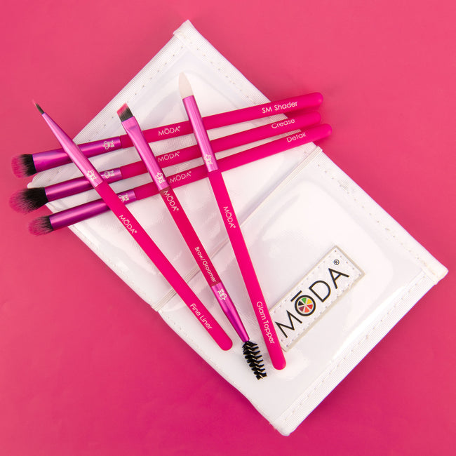 MŌDA® Beautiful Eyes Pink Flip Kit — detail