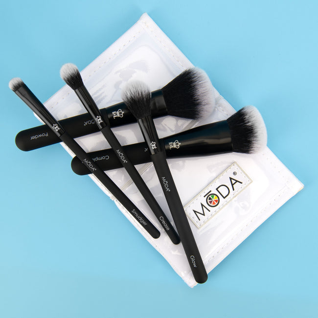 MŌDA® Total Face Black Flip Kit — detail