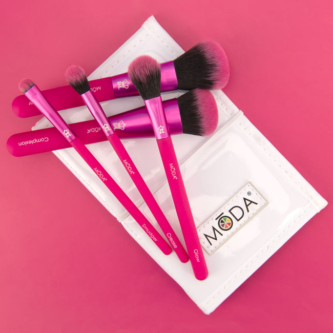 MŌDA® Total Face Pink Flip Kit — detail