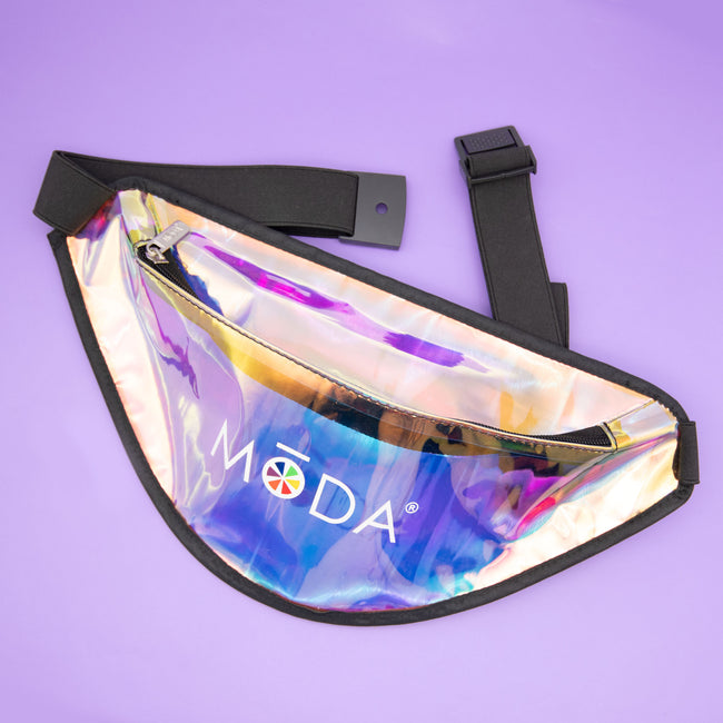 MŌDA® Iridescent Hip Pack — detail