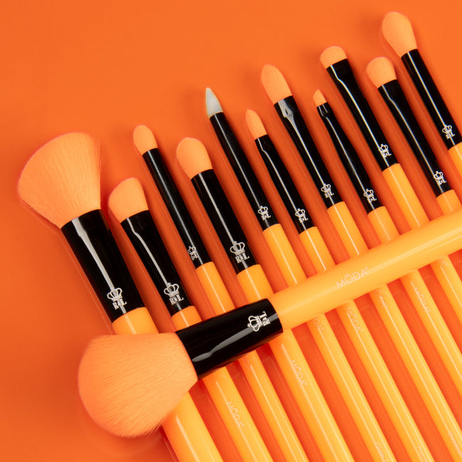 MŌDA® Neon Orange Full Face Kit — detail