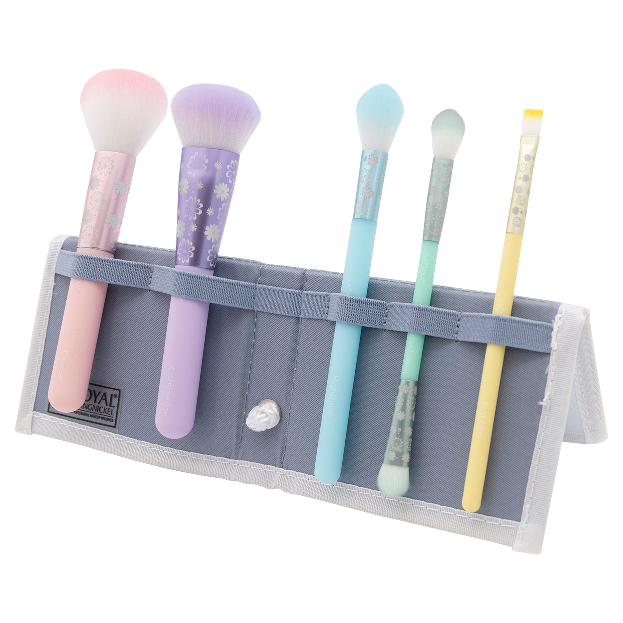 MŌDA® Posh Pastel Total Face Flip Kit, Vegan and Cruelty-Free