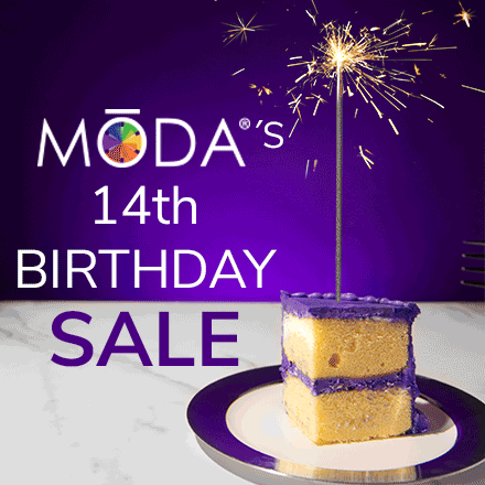 MODA Birthday Sale