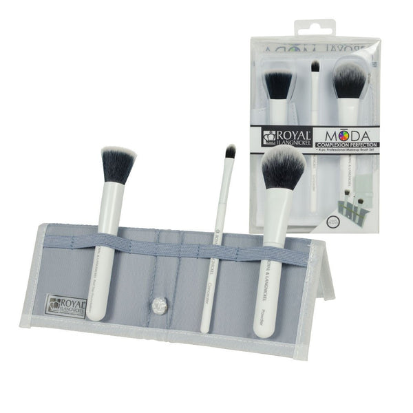 MŌDA® Complexion Perfection 4pc White Brush Kit