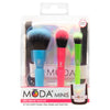 BMD-MINI4NE - MŌDA® Minis Totally Electric 4pc Travel Face Kit front packaging