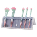 BMD-MSPSET6T - MODA® Mythical 6pc Splash Travel Kit Makeup Brushes in Flip Case - thumbnail 1