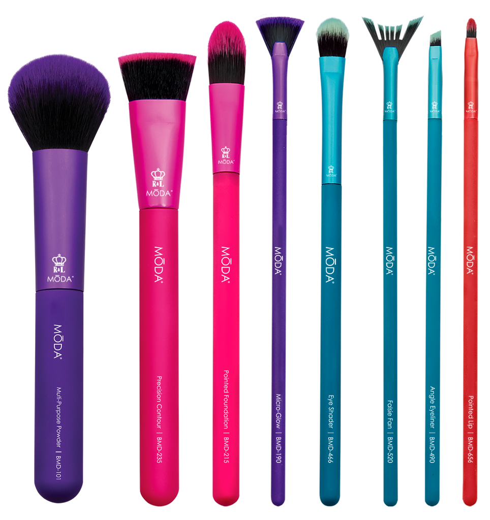 MŌDA® Face Brush Ultimate MŌDA® Kit 8pc –