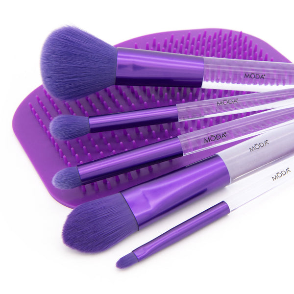 MŌDA® Next Gen Purple Full Face Kit MŌDA® Brush