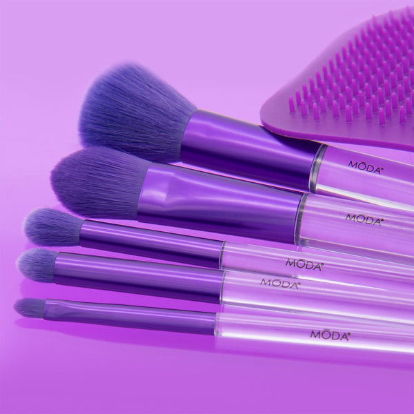 MŌDA® Next Gen Purple Full Face Kit MŌDA® Brush