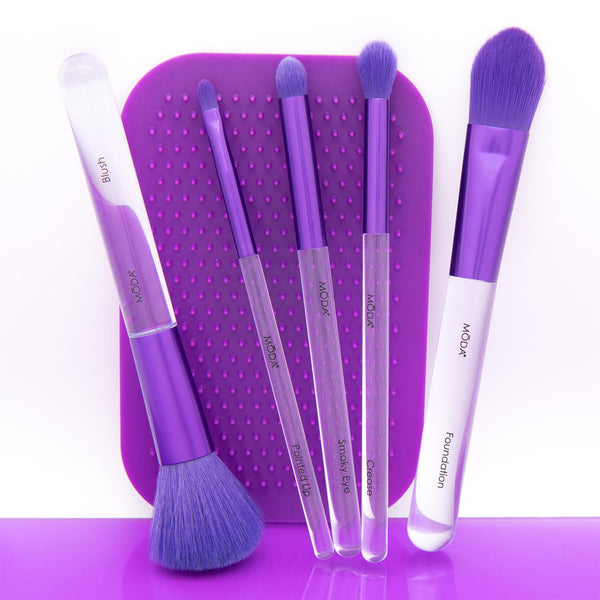 MŌDA® Next Gen Purple Full Face Kit MŌDA® Brush