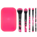 BMD-TDSET02 - MŌDA® Neon Pink Tie Dye Kit with Scrubby makeup brushes - thumbnail 1