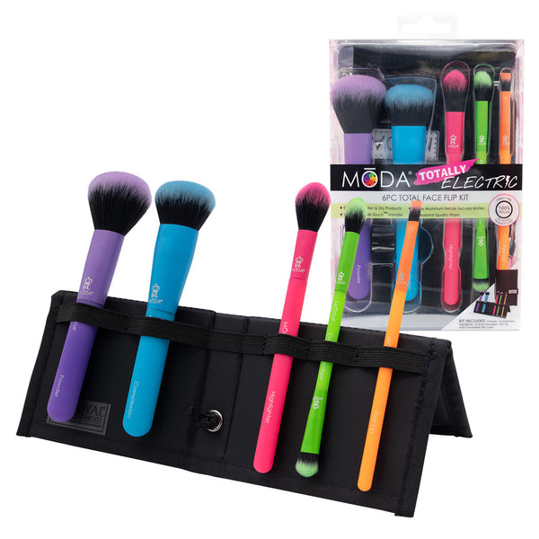 MŌDA® Totally Electric 6pc Complete Face Flip Kit