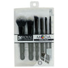 BMD-TFSET7BK - MODA® TOTAL FACE 7pc Black Brush Kit Retail Packaging