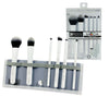 BMD-TFSET7WH - MODA® TOTAL FACE 7pc White Brush Kit Makeup Brushes in Flip Case and Retail Packaging