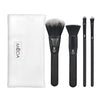 BMX-CK5 - MODA® Pro 5pc Complete Kit Makeup Brushes with Zip Case