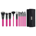BMX-WRAP13PK - MŌDA® Pro 13pc Pink Full Face Wrap Kit brushes in wrap - thumbnail 1