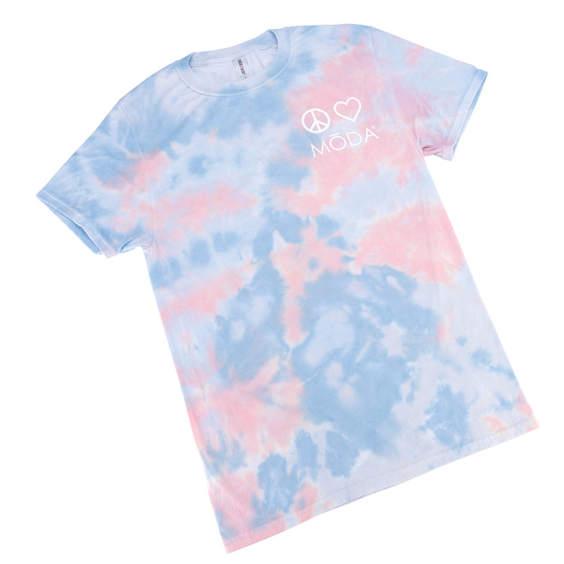 MŌDA® Dreamy Blue Tie Dye Tee