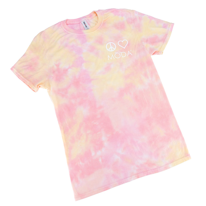 MŌDA® Calming Coral Tie Dye Tee